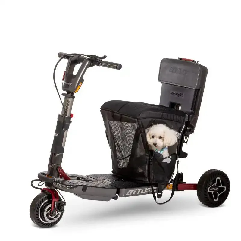 Pet Carrier & Cushion Black - Image 3